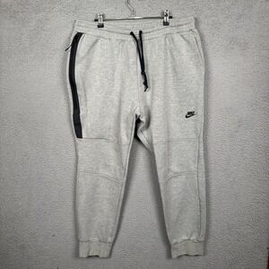 Nike Joggers Mens XXL Gray Tech Fleece‎ Sweatpants Gym Lounge Pants Athletic